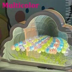 ELMAS Creative Clouds Tulip LED Night Light Table Lamp - Al Masam Stationery LLC