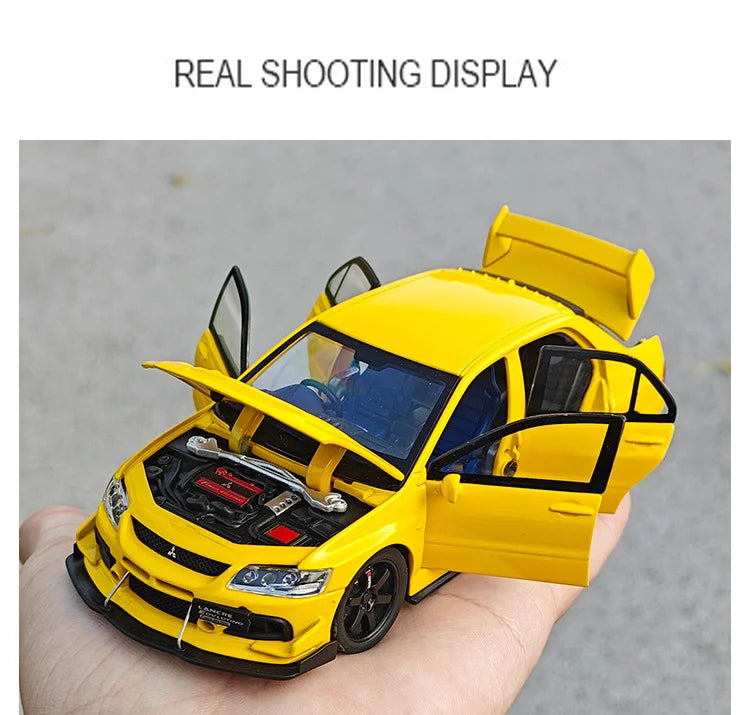 ELMAS 1:32 Lancer Evolution Metal Diecast Car Model - Al Masam Stationery LLC