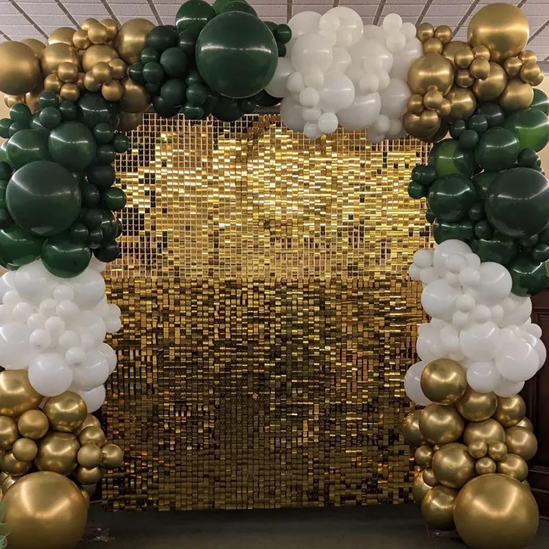 ELMAS 6/18/24Pcs 3D Square Sequin Backdrop Decor 30x30cm - Al Masam Stationery LLC