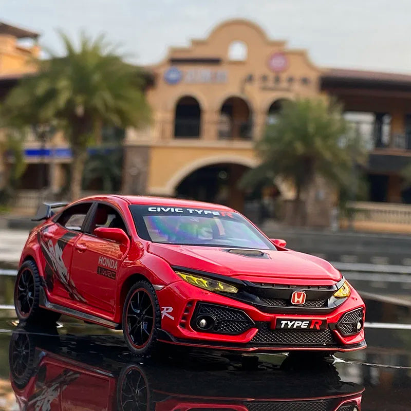 ELMAS 1:32 HONDA CIVIC TYPE-R Diecast Car Model Gift - Al Masam Stationery LLC
