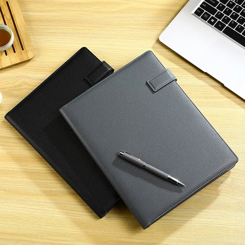 ELMAS Executive Leather Padfolio & Organizer Portfolio - Al Masam Stationery LLC