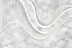 ELMAS Beibehang 3D Black and White Swirls Wall Art - Al Masam Stationery LLC