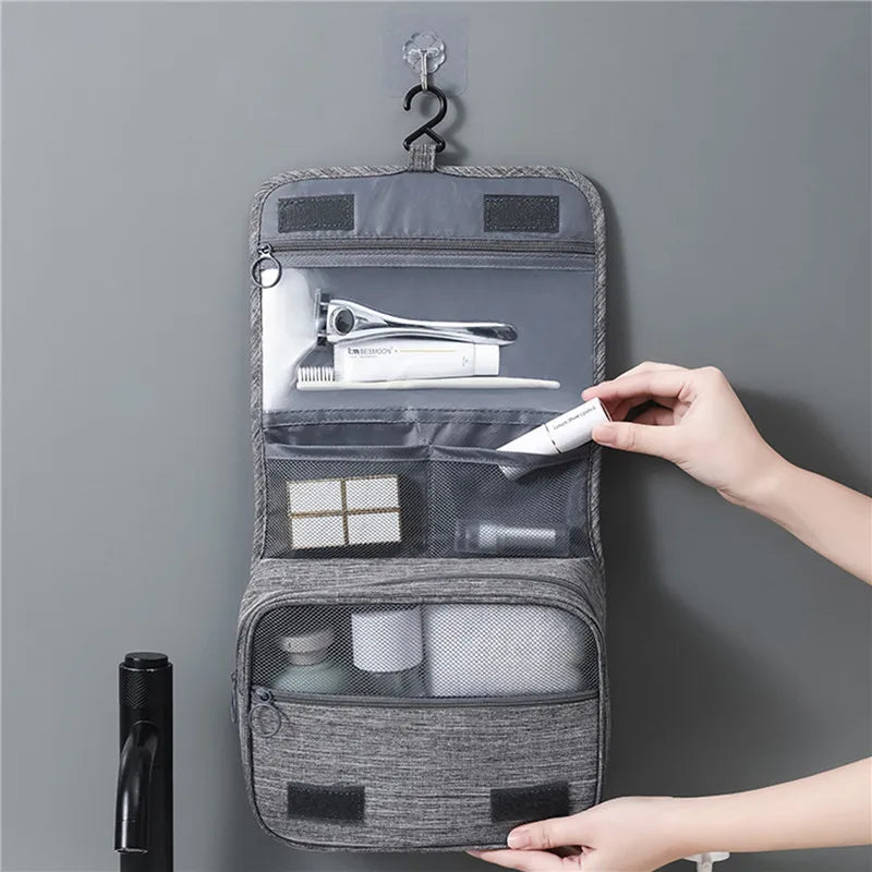 ELMAS Hanging Travel Cosmetic Bag Organizer for All - Al Masam Stationery LLC