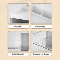 ELMAS Small Desktop Organizer with Drawer for Office & Makeup - Al Masam Stationery LLC