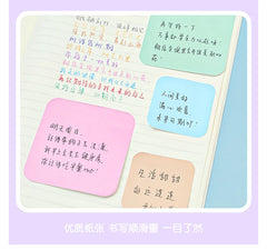 ELMAS Colorful Sticky Notes - 3 Sizes for DIY & Office Fun - Al Masam Stationery LLC