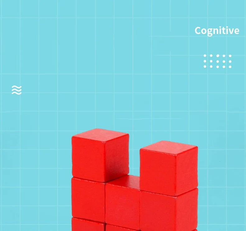 ELMAS: Montessori Block Puzzle Toy for Kids' Learning - Al Masam Stationery LLC