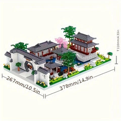 ELMAS Suzhou Garden Micro Particle Building Blocks