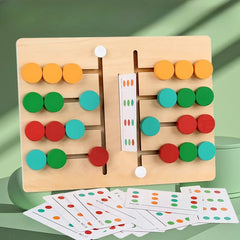 ELMAS Montessori Color and Shape Puzzle Matching Game