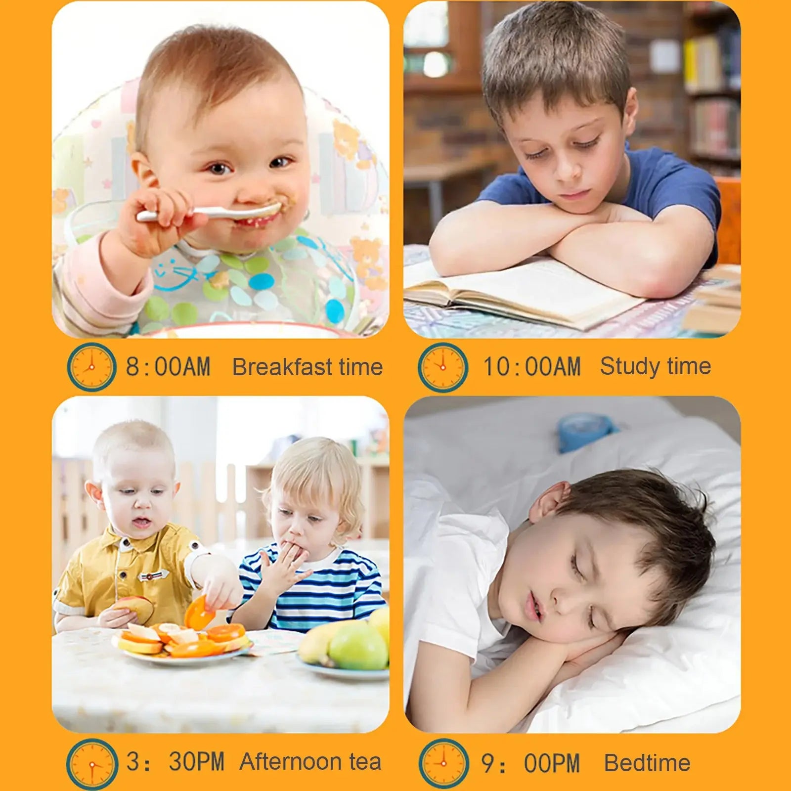 ELMAS Children Montessori Clock Jigsaw Toy for Teaching - Al Masam Stationery LLC