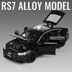 ELMAS Audi RS7 Sportback Diecast Car with Lights & Sound