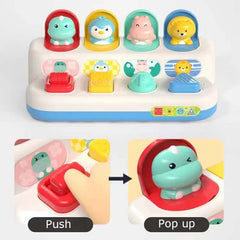 ELMAS Interactive Activity Pop Up Toy for Baby Learning