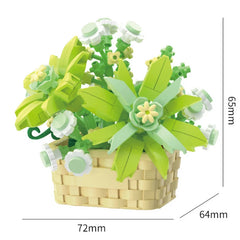 ELMAS Creative Flower Bonsai Building Block Set