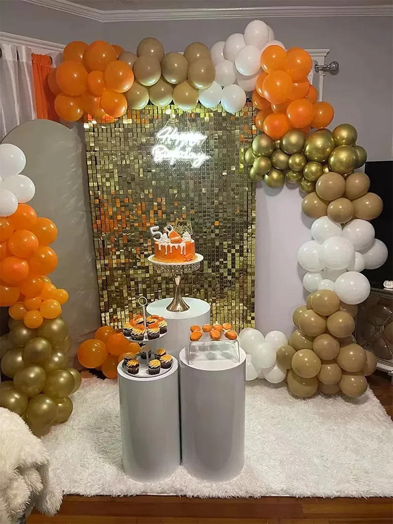 ELMAS Heart-Shaped Glitter Sequins Wall Panels 6/12/24Pc - Al Masam Stationery LLC