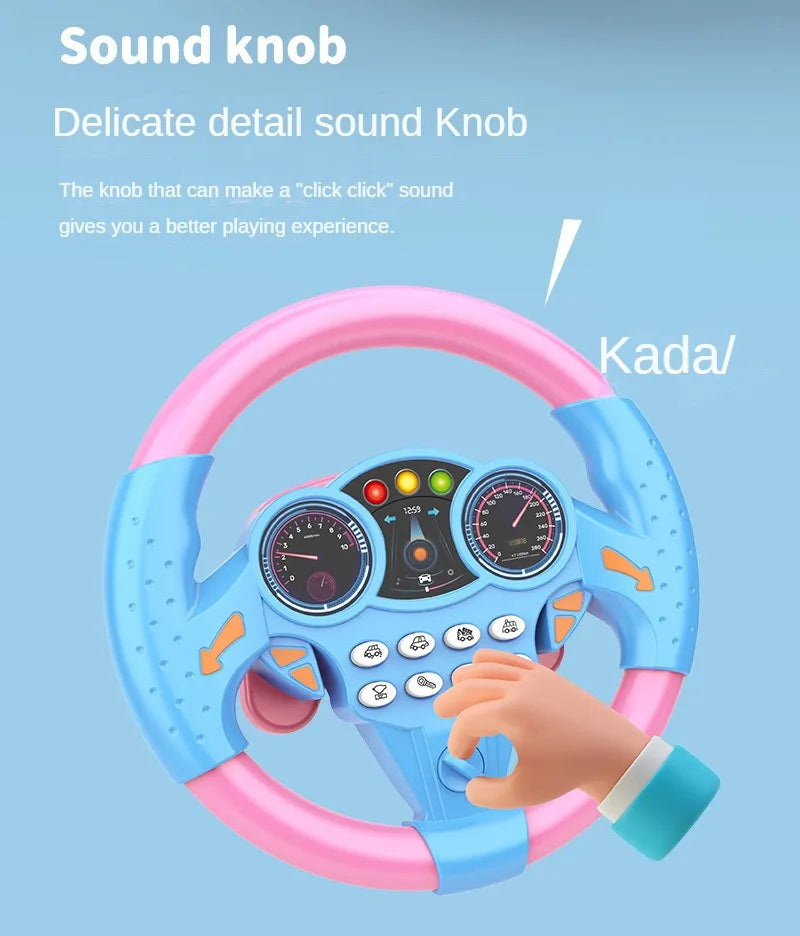 ELMAS Infant Shining Steering Wheel Toys for Kids - Al Masam Stationery LLC