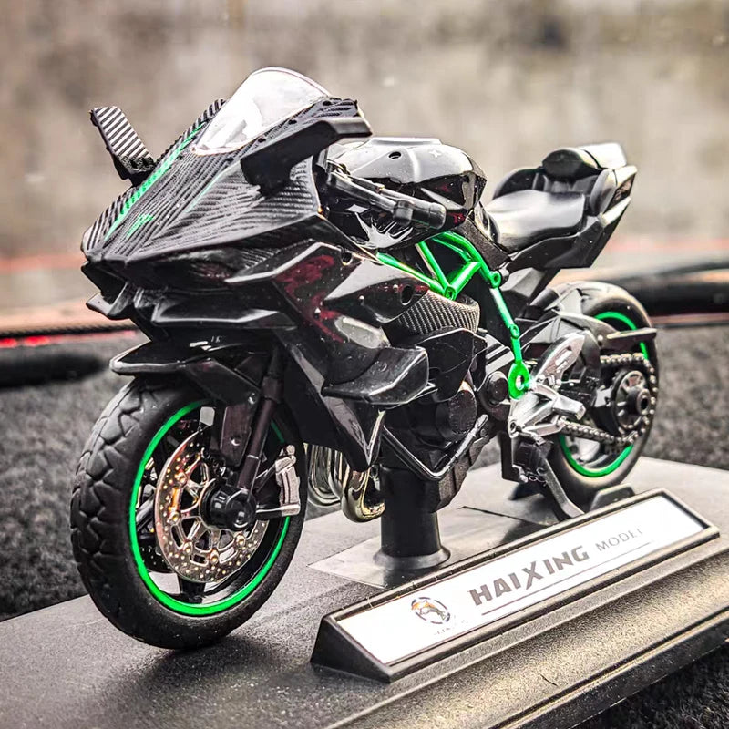 ELMAS 1:18 H2R Diecast Motorcycle Model Collectible - Al Masam Stationery LLC