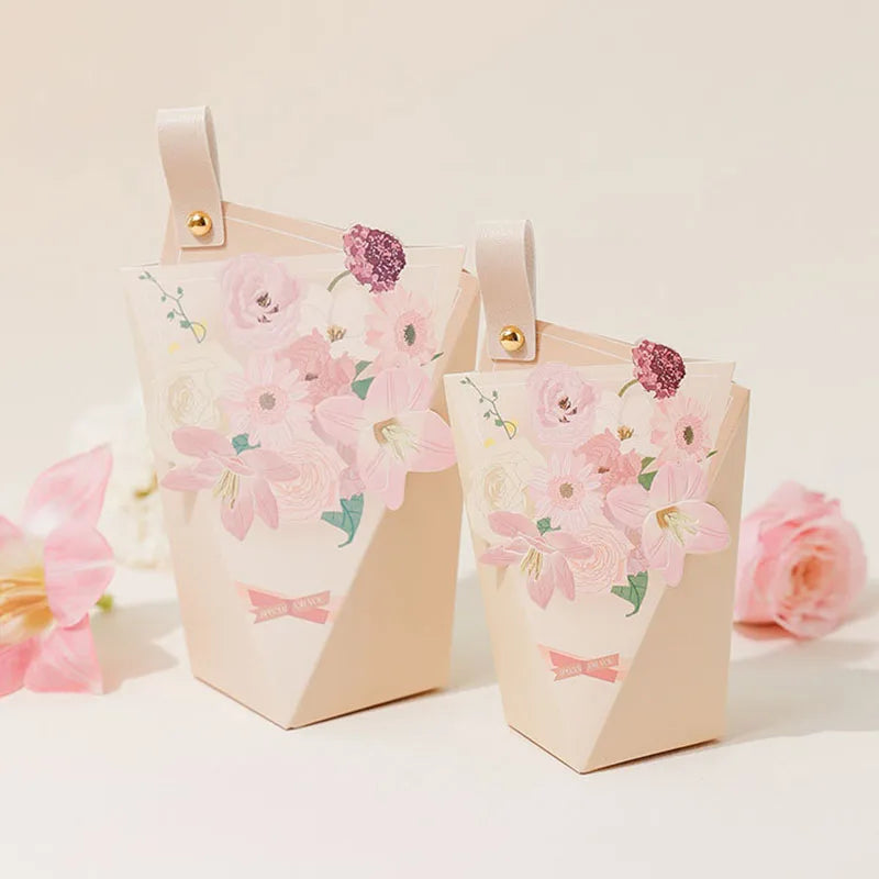 ELMAS High-End Candy Box Flower Chocolate Wedding Favor - Al Masam Stationery LLC