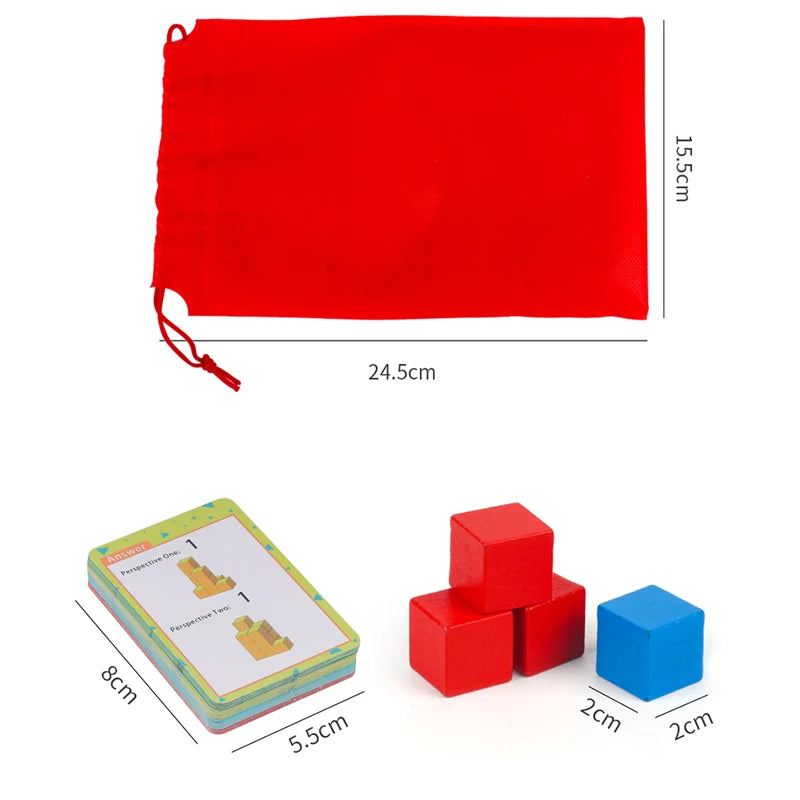 ELMAS: Montessori Block Puzzle Toy for Kids' Learning - Al Masam Stationery LLC