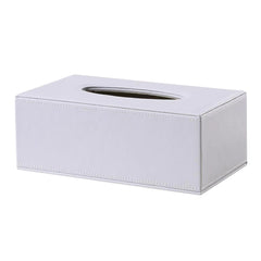 ELMAS Executive Leather Napkin Holder & Tissue Dispenser