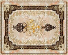 ELMAS Beibehang Rose Soft Marbles Custom Floor Tile 3D - Al Masam Stationery LLC