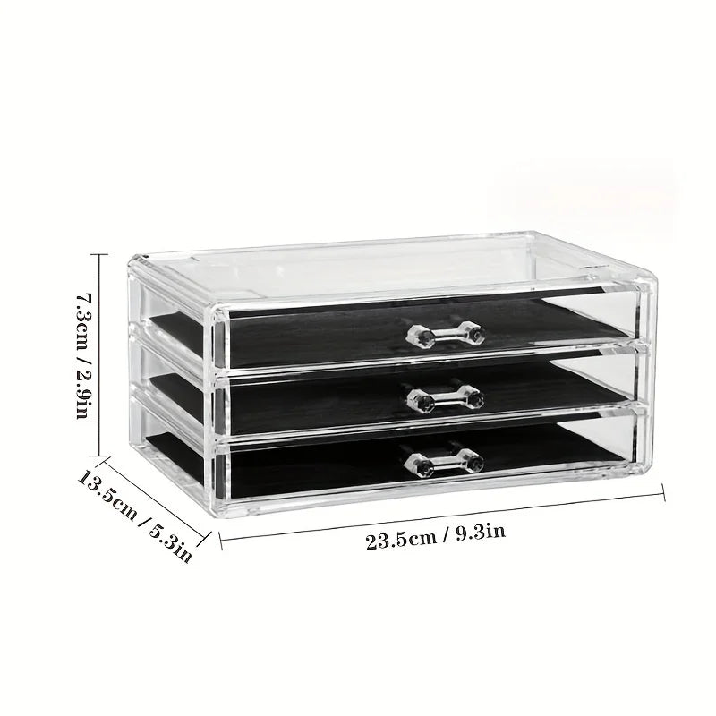 ELMAS 3/5Layer Acrylic Office Organizer Drawer Caddy - Al Masam Stationery LLC