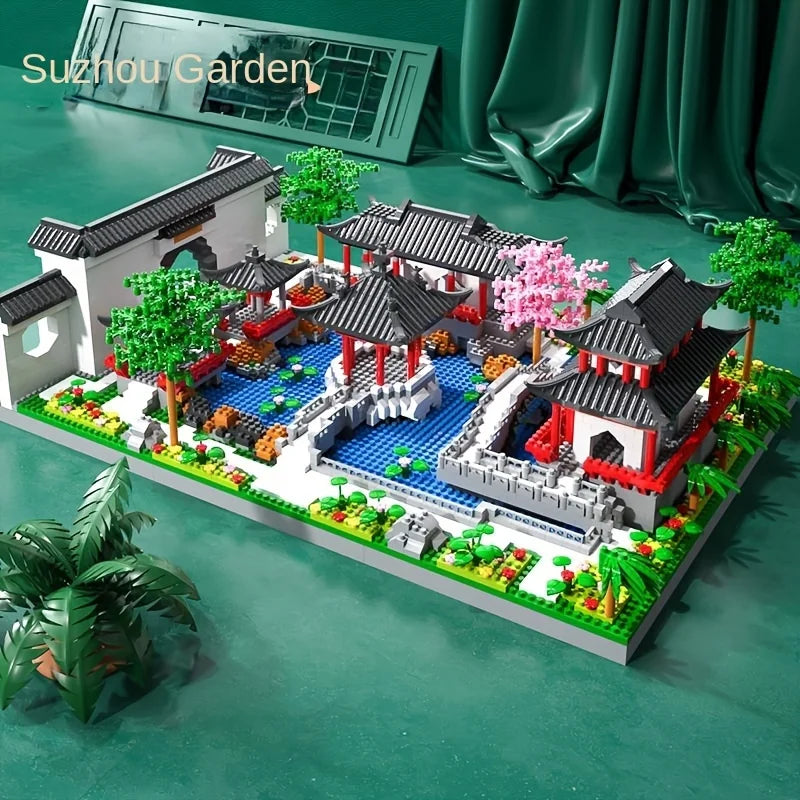 ELMAS Suzhou Garden Micro Particle Building Blocks - Al Masam Stationery LLC