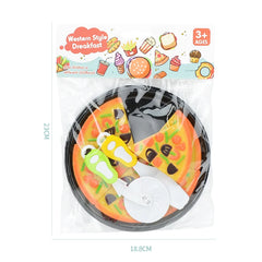 ELMAS Kids Pizza Cutting Playset - Fun Kitchen Toy!