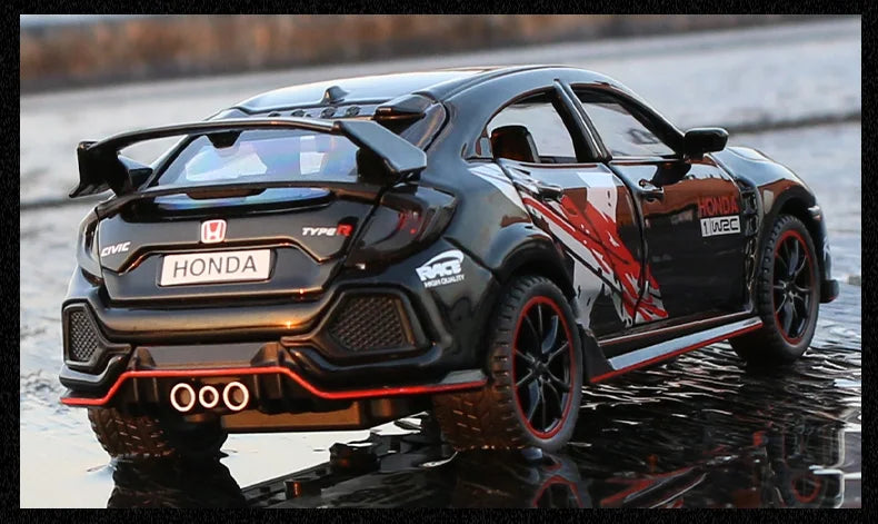 ELMAS 1:32 HONDA CIVIC TYPE-R Diecast Car Model Gift - Al Masam Stationery LLC