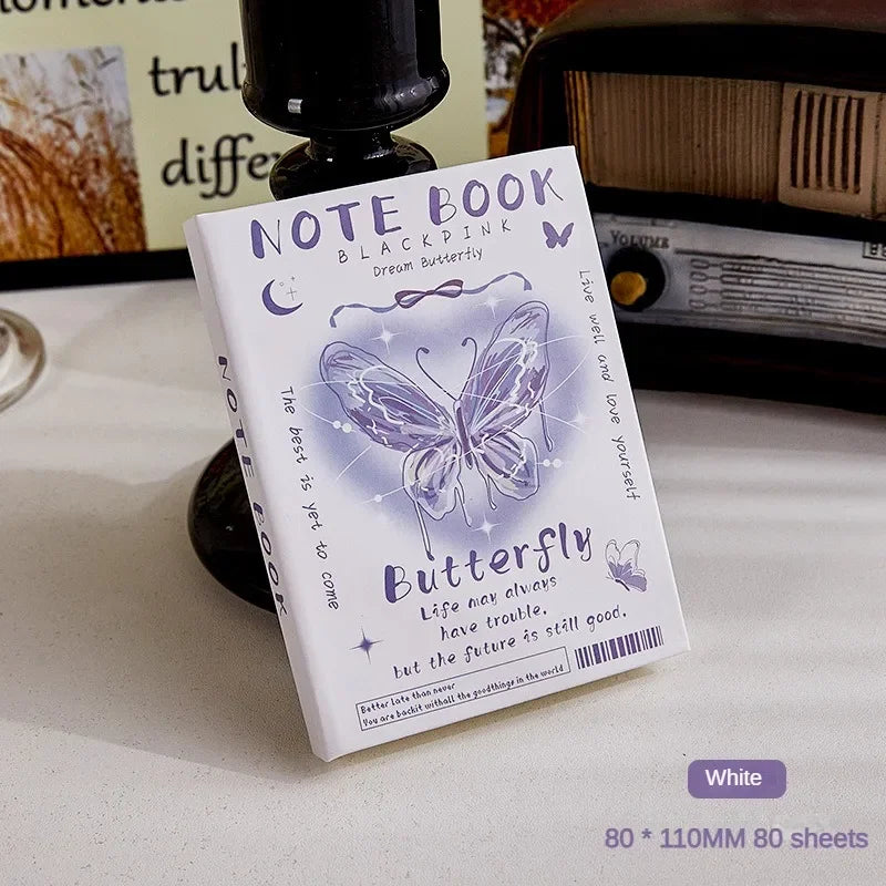 ELMAS High-Grade Butterfly A7 Portable Notebook for Students - Al Masam Stationery LLC