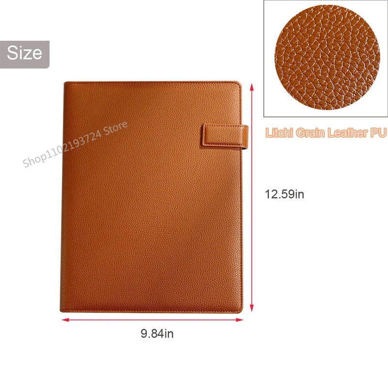 ELMAS Executive Leather Padfolio & Organizer Portfolio - Al Masam Stationery LLC