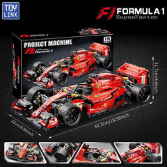 ELMAS ToylinX F1 RC Race Cars Building Sets Christmas Gift - Al Masam Stationery LLC