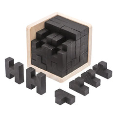 ELMAS 3D Wooden Puzzles IQ Toy 54pcs Educational Game - Al Masam Stationery LLC