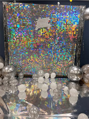 ELMAS Premium Iridescent Sequin Backdrop Wall Decor - Al Masam Stationery LLC