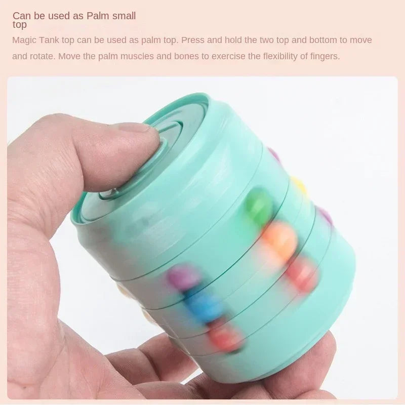 ELMAS Magic Rotating Bean Puzzle Toy for Kids Fun - Al Masam Stationery LLC