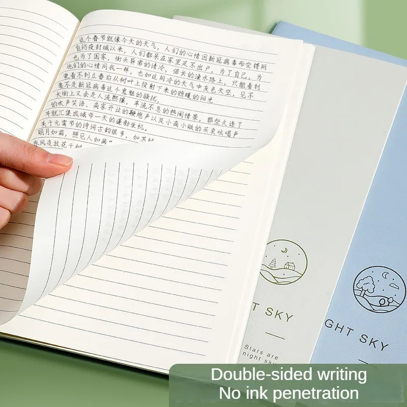 ELMAS 5pcs Mori Style A5 Notepad Retro Student Book - Al Masam Stationery LLC