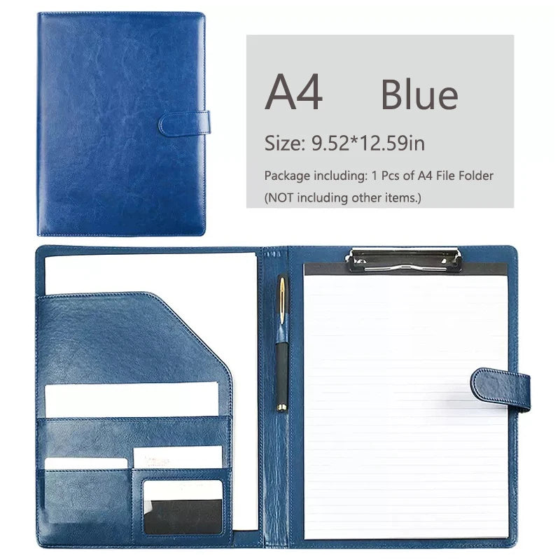 ELMAS Premium Multifunctional A4 Conference Folder - Al Masam Stationery LLC