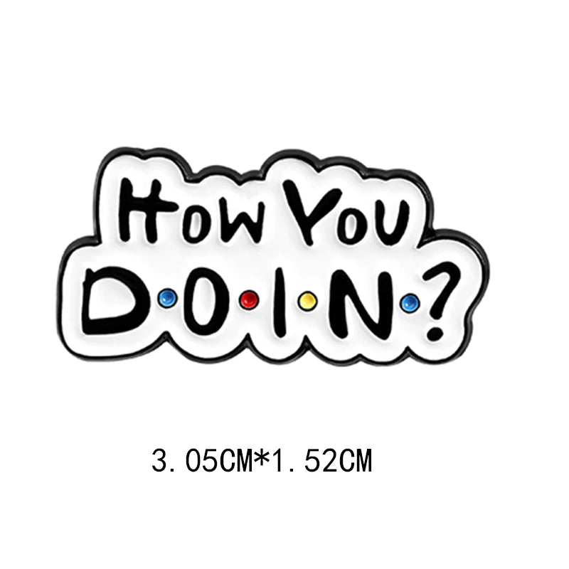 ELMAS Cartoon Collecting Funny TV Show Enamel Pins - Al Masam Stationery LLC