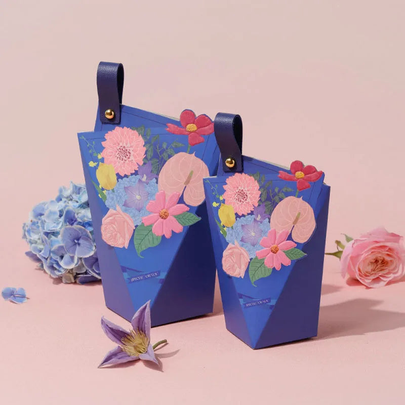 ELMAS High-End Candy Box Flower Chocolate Wedding Favor - Al Masam Stationery LLC