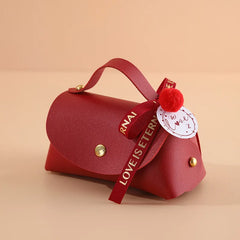 ELMAS Wedding Favors Leather Candy Box For Special Events - Al Masam Stationery LLC