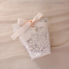 ELMAS Upscale Gilded Wedding Favor Candy Box For Guests - Al Masam Stationery LLC