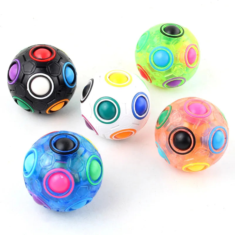 ELMAS Colorful Brain Teaser Puzzle Ball for All Ages - Al Masam Stationery LLC