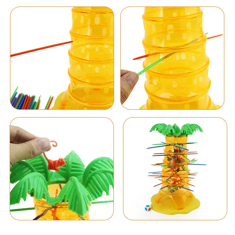 ELMAS Monkey Climbing Tree Game For Kids Fun Puzzle - Al Masam Stationery LLC