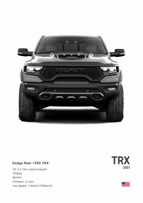 ELMAS Dodge Challenger SRT Hellcat Redeye Canvas Art - Al Masam Stationery LLC