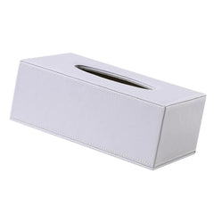 ELMAS Executive Leather Napkin Holder & Tissue Dispenser