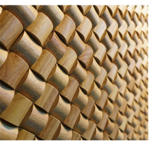 ELMAS Curved Mosaic Wall Panels for Sound Absorption