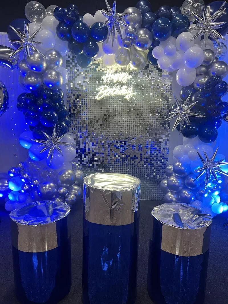 ELMAS Transparent Glitter Sequins Wall Panels for Parties - Al Masam Stationery LLC