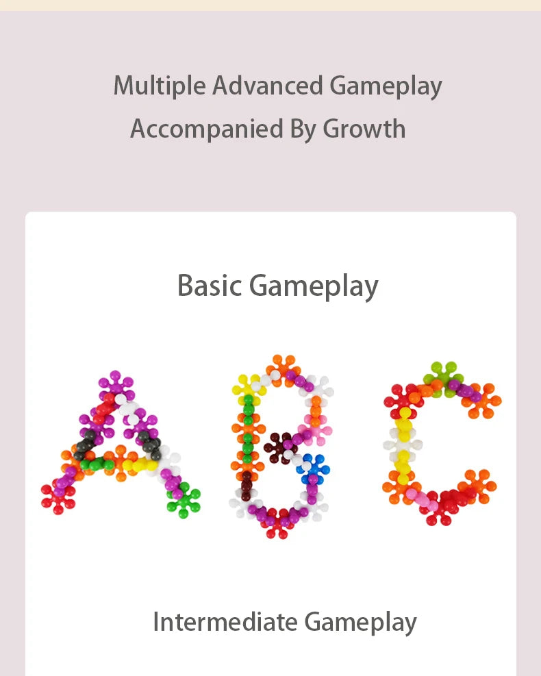 ELMAS Colorful Plum Blossom Building Blocks for Kids - Al Masam Stationery LLC