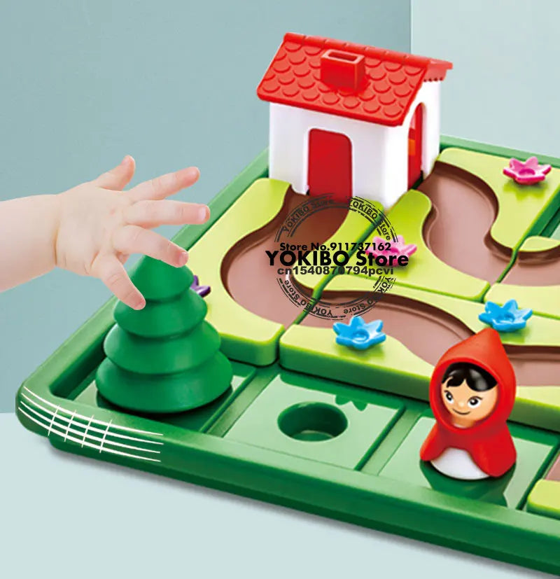 ELMAS Little Red Riding Hood IQ Training Puzzle Game - Al Masam Stationery LLC
