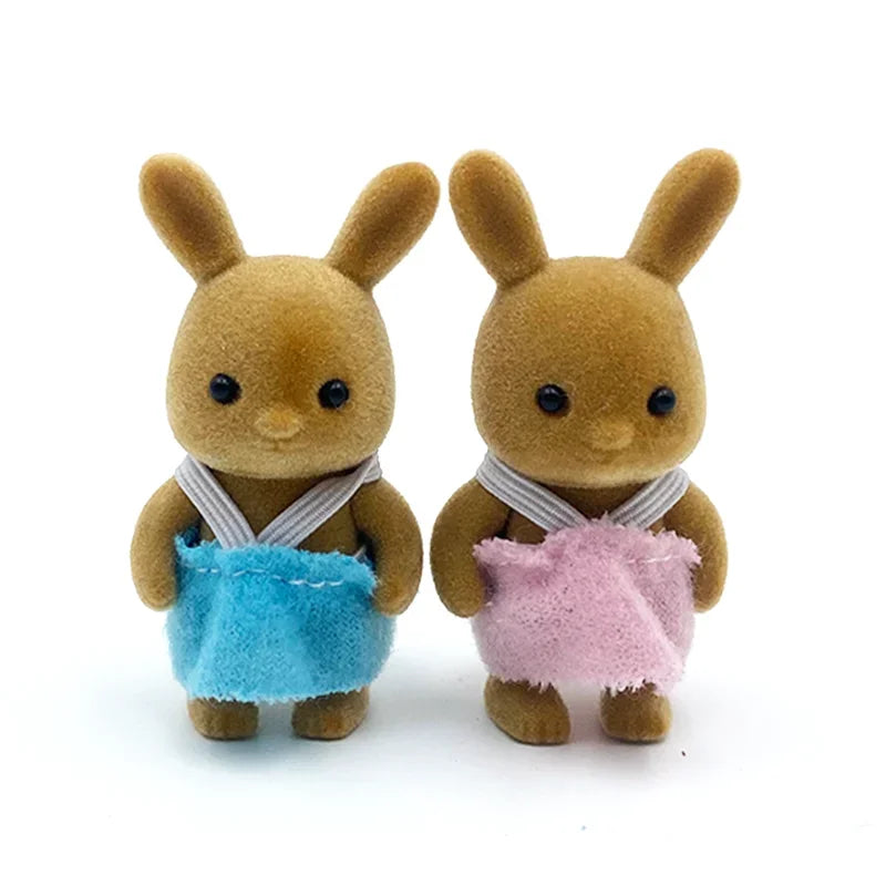 ELMAS Enchanted Forest Animal Family Dollhouse Set - Al Masam Stationery LLC