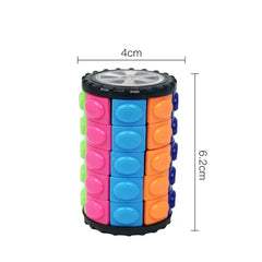 ELMAS 3D Cylinder Rotate Slide Logic Puzzle Toy for Kids