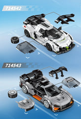 ELMAS Racing Sports Car Building Blocks for Kids